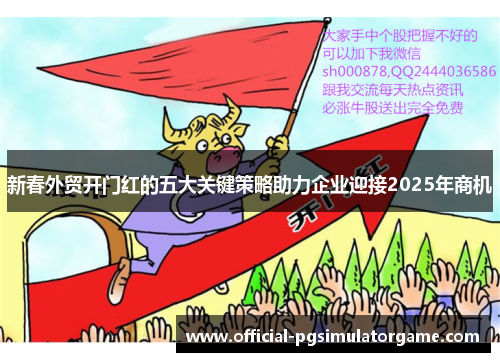 新春外贸开门红的五大关键策略助力企业迎接2025年商机