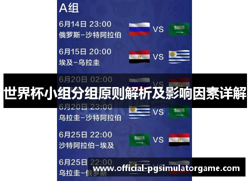 世界杯小组分组原则解析及影响因素详解