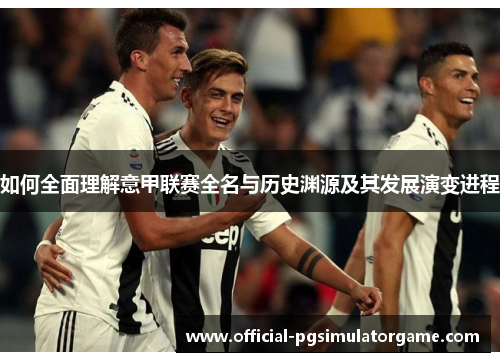 如何全面理解意甲联赛全名与历史渊源及其发展演变进程