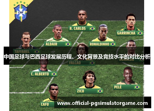 中国足球与巴西足球发展历程、文化背景及竞技水平的对比分析