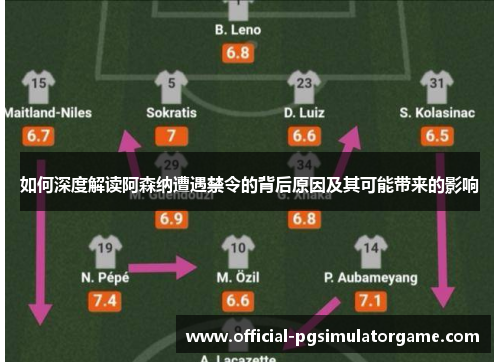 如何深度解读阿森纳遭遇禁令的背后原因及其可能带来的影响